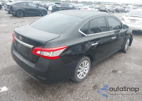 2015 Nissan Sentra S из США, поврежденный, VIN 3N1AB7AP8FY335589